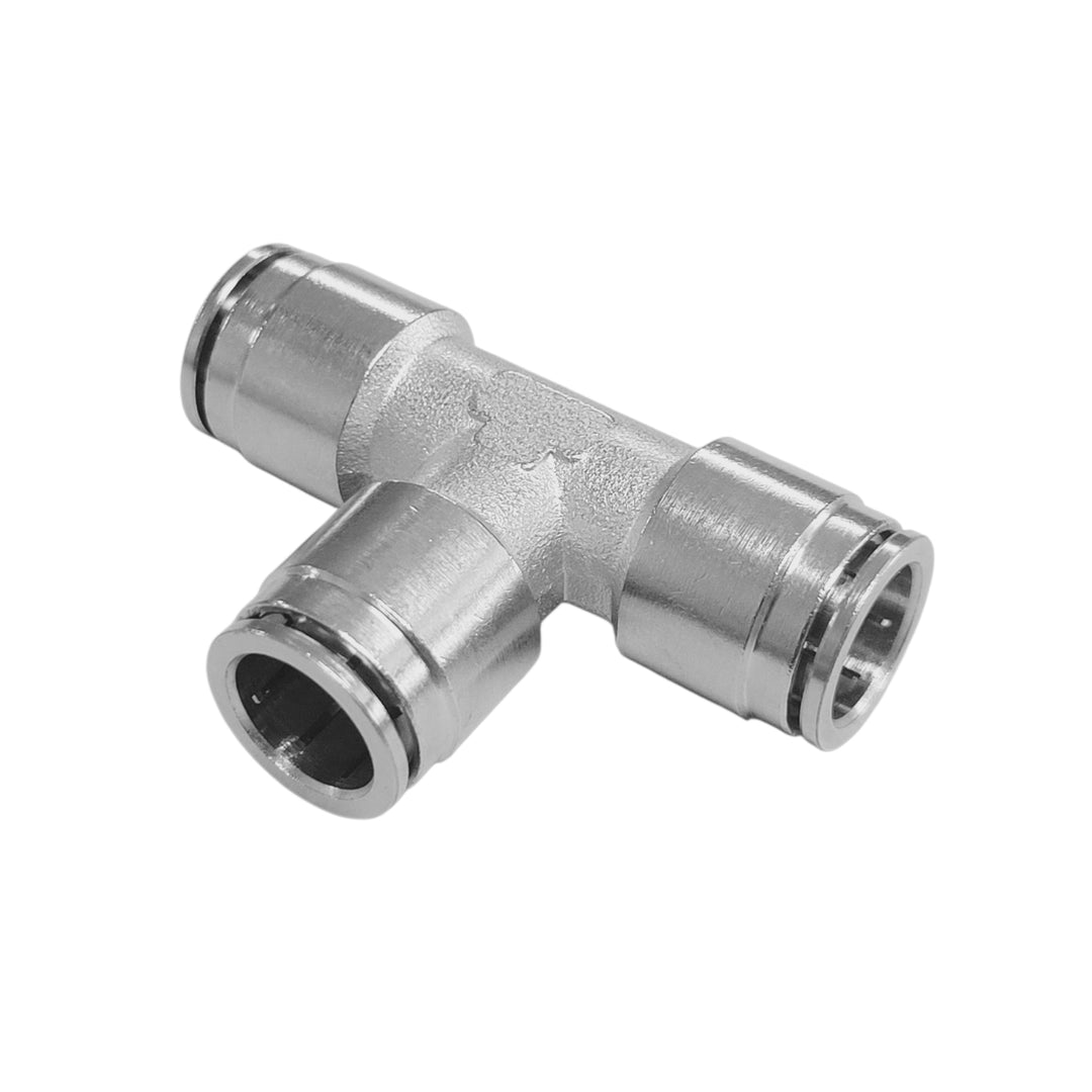 Metal Tee 1/2in Push Fitting