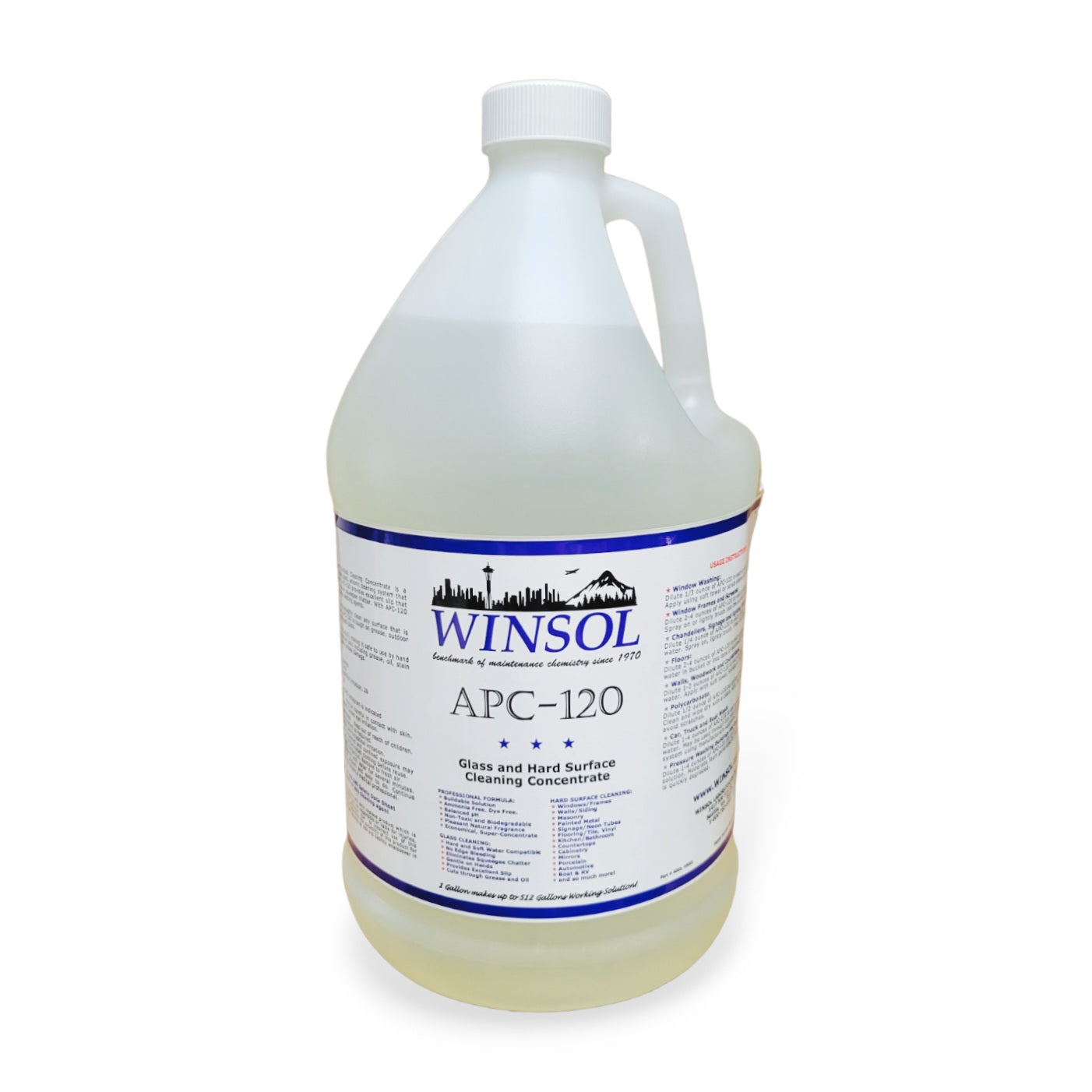 Glass + Surface Cleaner, Powerful Citric Acid