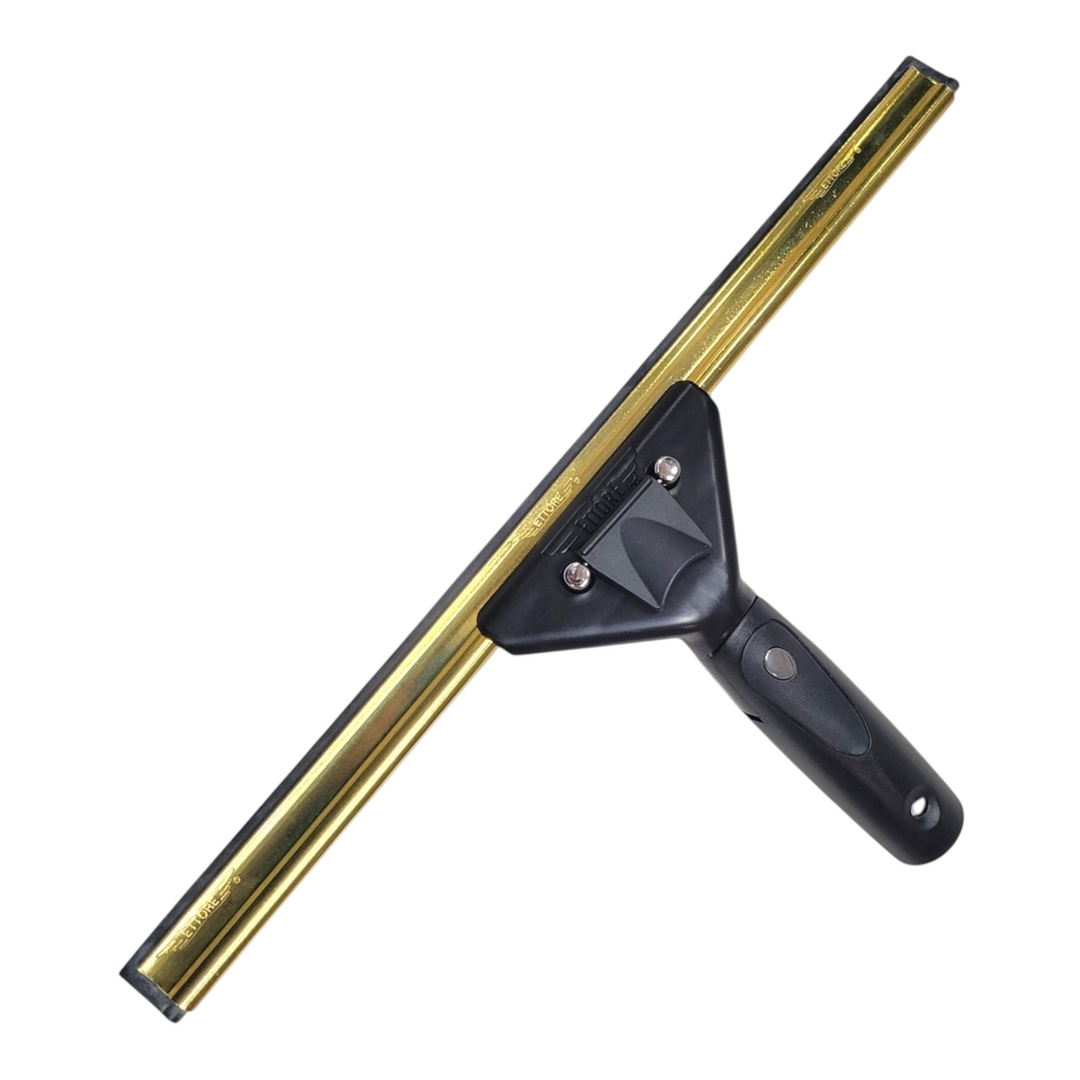 Ettore Brass Pro+ Swivel Complete Squeegee