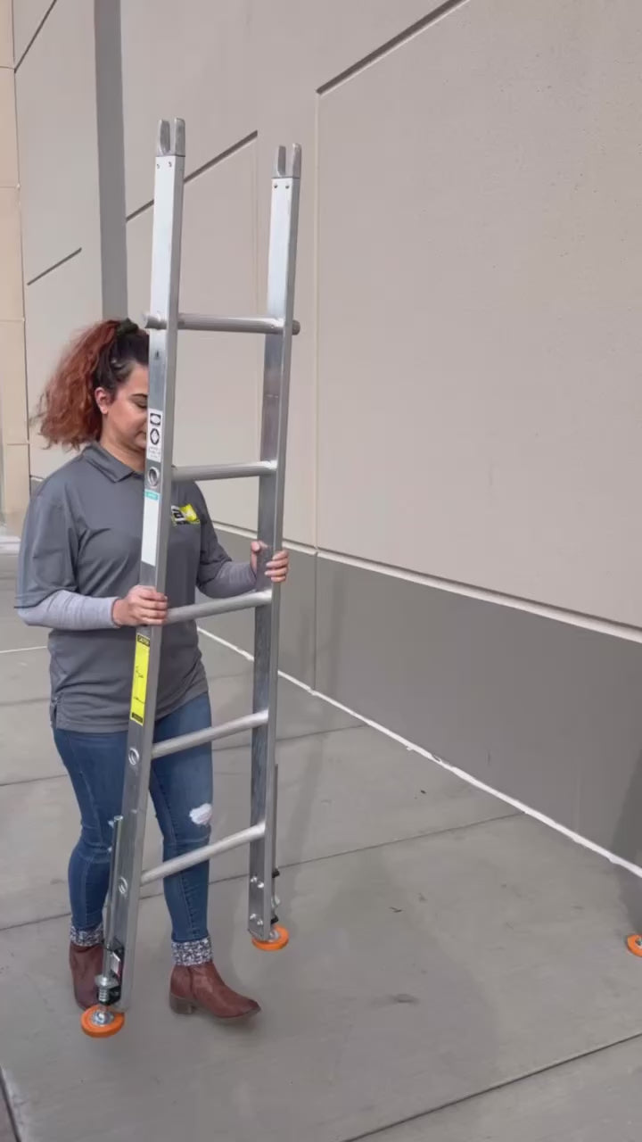 The BlindMaid™ Mobile LadderRack Full Kit
