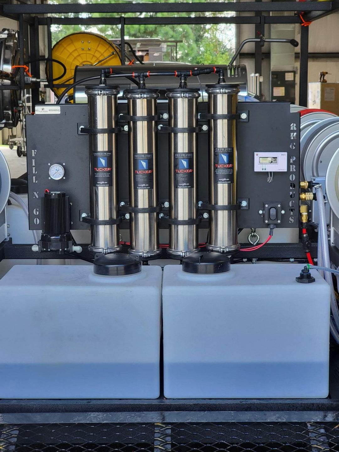 Tucker® 4 Stage Wall Mountable RO/DI System