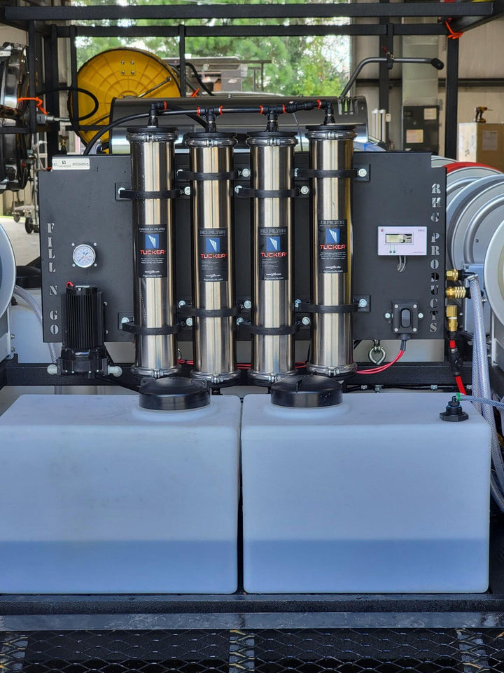Tucker® 4 Stage Wall Mountable RO/DI System
