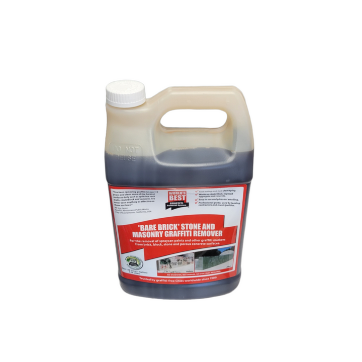 Bare Brick, Stone & Masonry Graffiti Remover