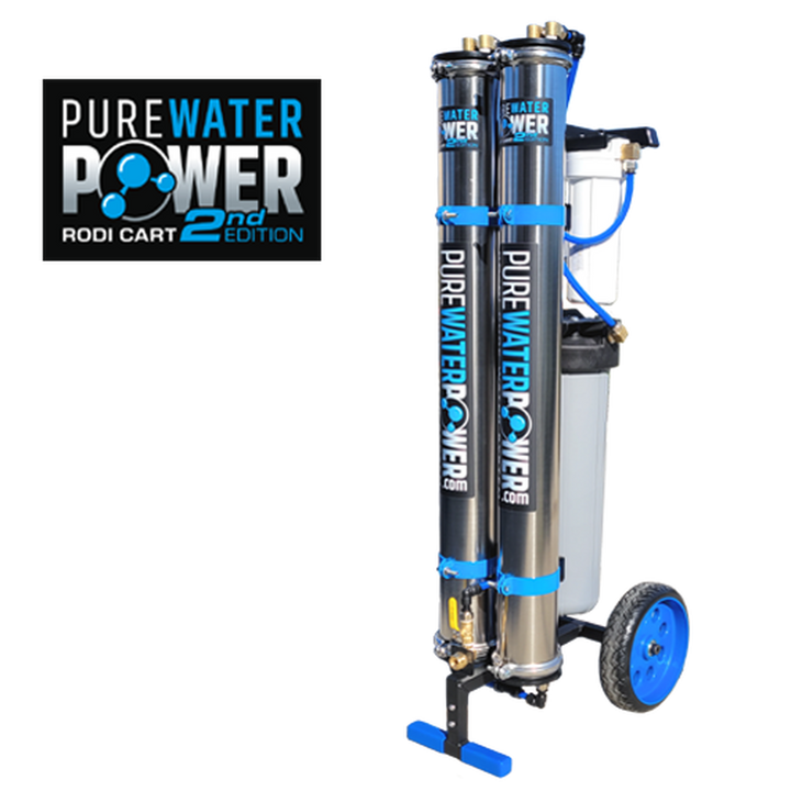 Pure Water Power Dual RODI Cart SE