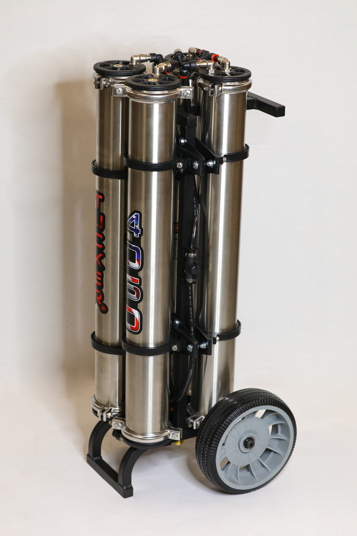 Tucker® 4060 4-Stage RO/DI Cart