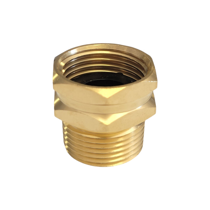 GHT Female to 3/4 ID NPT Male Connector Brass Adapter