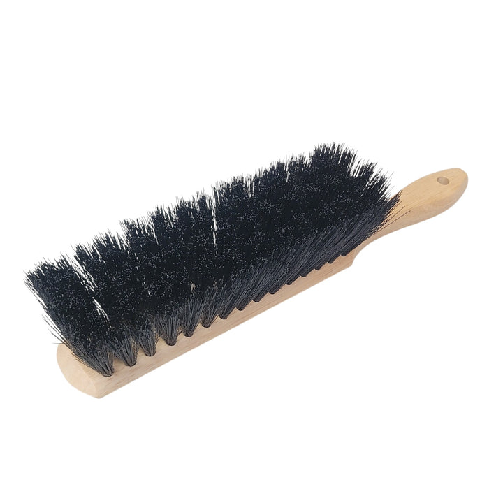 Weiler bench brush with bristles up on a white background.