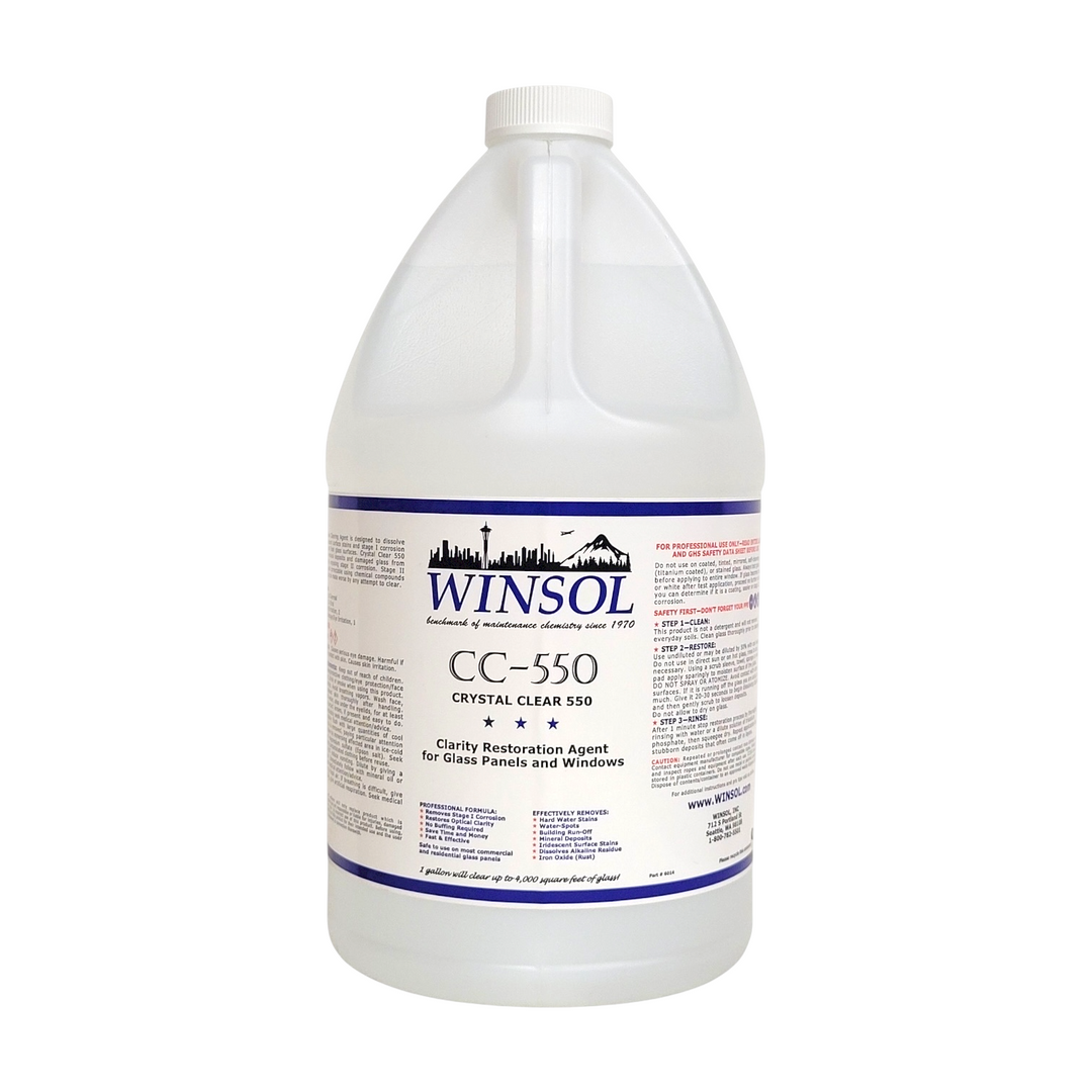 Winsol Crystal Clear 550 Hard Water Stain Remover