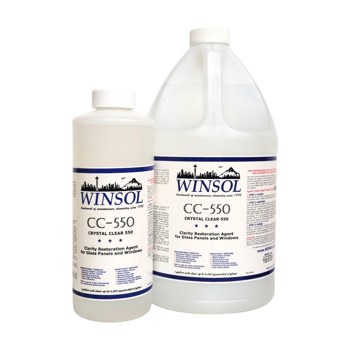 Winsol Crystal Clear 550 Hard Water Stain Remover