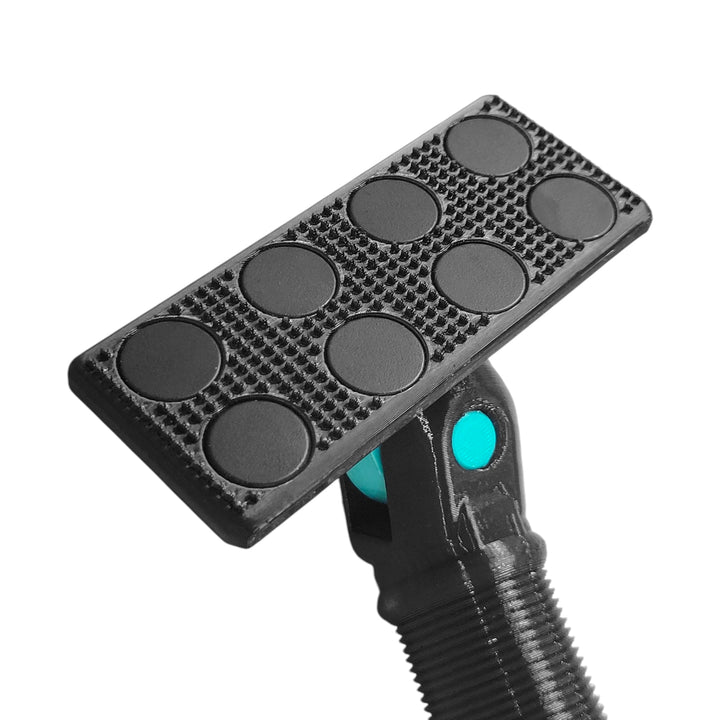 Mag Scrubber showcasing improved knurling on the face.