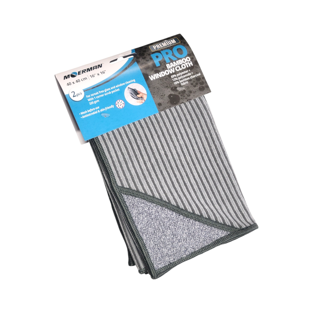 Moerman Bamboo Towels 16x16 - 2pk