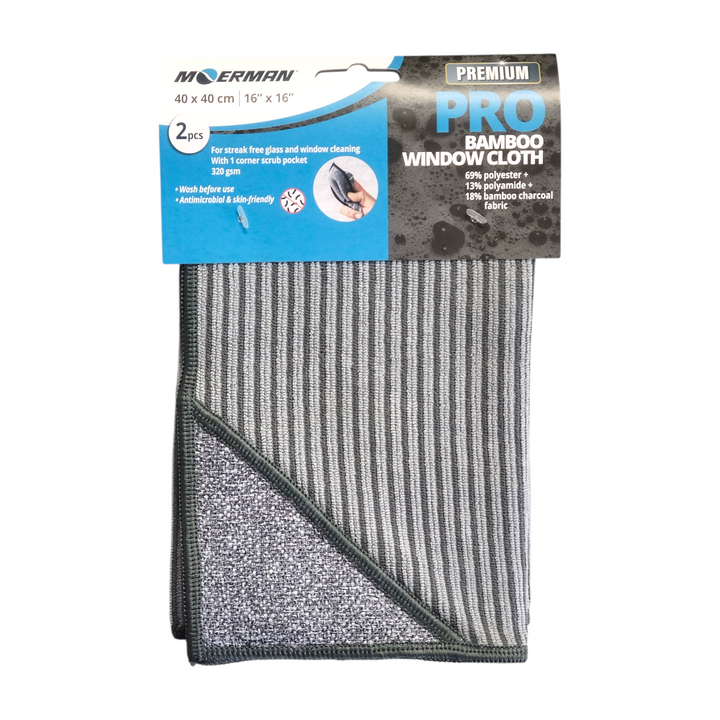 Moerman Bamboo Towels 16x16 - 2pk