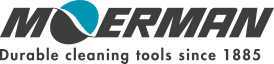 A logo of Moerman durable cleaning tools