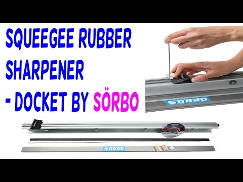 Sorbo Docket Squeegee Blade Sharpener