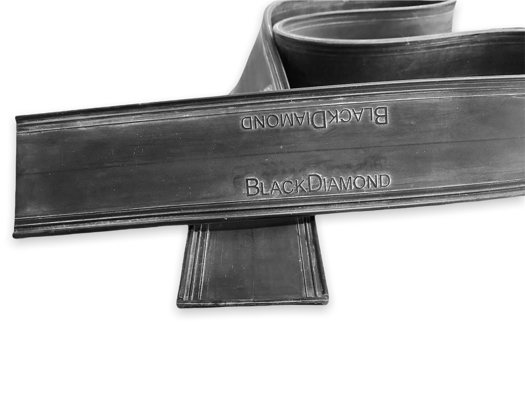Black Diamond flat-top or t-shape rubber