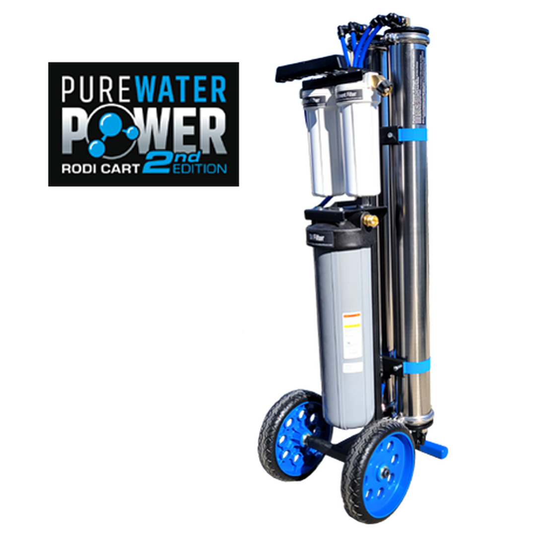 Pure Water Power Dual RODI Cart SE
