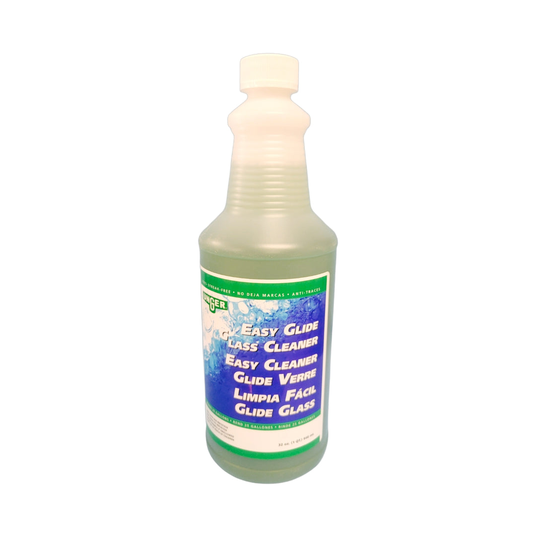 Unger easy glide is a green liquid used to add additional glide.