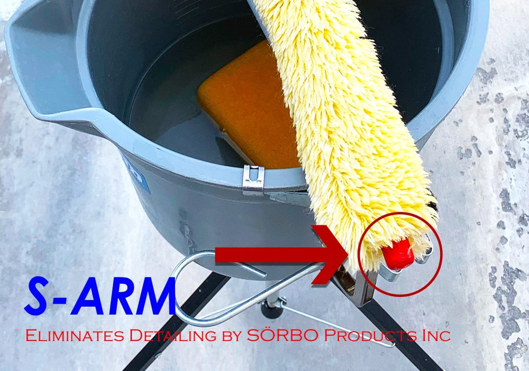 Sörbo S-ARM Yellow Jacket Velcro Washer Complete