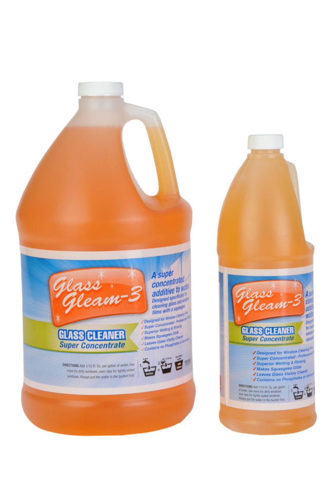 Glass Gleam - 3 Super Concentrate Glass Cleaner